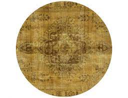 Derrick yellow area rug teppich gelb teppichboden teppich from www.pinterest.com. Vintage Teppich Rund 257 X 257