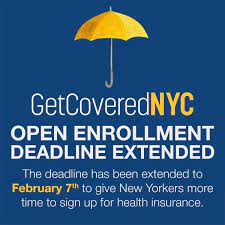 Call for a free quote. Nychealthy On Twitter The Health Insurance Open Enrollment Period Has Been Extended To Feb 7 Make Sure To Getcoverednyc Before Open Enrollment Ends Https T Co Nnolkbyyae Still Have Questions Get Free In Person Help Signing