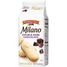 Pepperidge Farm Milano Double Dark Chocolate Cookies 7 5oz Double Dark Chocolate Pepperidge Farm Dark Chocolate Cookies