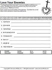 There are tons of great resources for free printable color pages online. Love Your Enemies Coloring Page Sermons4kids