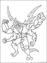 Heatblast, ben 10 omniverse by dots. Ben 10 Kevin Coloring Pages Coloring And Drawing