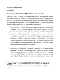 40 the companies acts in both malaysia and the uk validate the contract entered into by a director on behalf of the company although it is made without authority. Assignment Partnership1 Partnership Limited Partnership