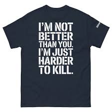 Harder to Kill T-Shirt White Letter