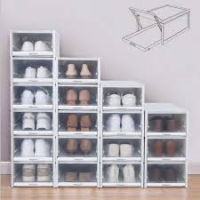 Blue block heels block heel shoes low block heel pumps suede shoes pump shoes shoes heels blue wedding shoes bridal shoes fashion moda. Baffect 3pcs Lot Shoe Boxes Shoe Rack Plastic Stackable Shoebox Shoe Organizer For High Heels Sneakers Shoes Storage Drawers Buy At The Price Of 34 72 In Aliexpress Com Imall Com