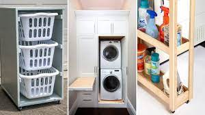In this video i give you a tour of how i organize my small laundry room closet and show you everything i do to stay organized while getting laundry done! 10 Small Laundry Room Organization Ideas Youtube