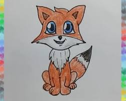Try to draw your own winter. Simple Fox Drawing Archives How To Draw Step By Step