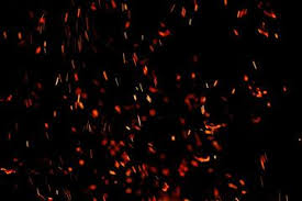 Flame Of Fire With Sparks On A Black Background Spon Fire Flame Sparks Background Black Ad Black Backgrounds Flames Background