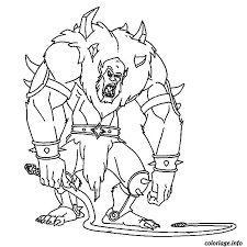 Coloriage Monstre Effrayant Dessin Monstre A Imprimer