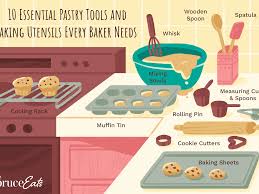 If your kitchen is understocked, prepping food can be fraught with tedious chopping, messy spills and stirring, and in the end, a sink full of extra dirty dishes. Baking Utensils And Pastry Tools List