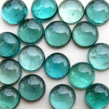 Tourmaline Pisapapeles De Cristal Colores Verde Azulado Turquesa Oscuro