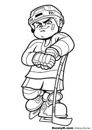 Printable hockey team logo coloring page. Ice Hockey Coloring Pages Coloring Home