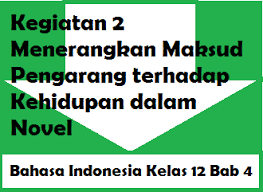 Maybe you would like to learn more about one of these? Kegiatan 2 Menerangkan Maksud Pengarang Terhadap Kehidupan Dalam Novel Operator Sekolah