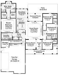 Find 1 & 2 story home designs w/garage, basement, open layout & more! Country House Plan 4 Bedrooms 2 Bath 2255 Sq Ft Plan 2 298