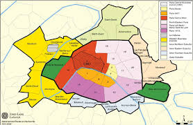 Votre location meublé à paris, près du louvre, st germain des prés, quartier latin, le marais. Location Of The Main Office Districts In The Inner Suburbs Of Paris Download Scientific Diagram