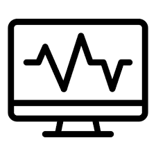 Monitoring System Free Icon Technology Tv Monitor Computer Screen Tv Screen Television Computer Monitor Cardiogram Icon Monitor Free Icons