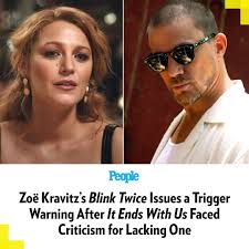 🔗: peoplem.ag/3WT36sd 'Blink Twice' warned moviegoers that the fictional  film "contains mature themes and depictions of violence, including sexual  violence." 📷️: Zachary Greenwood/Amazon