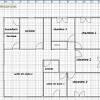 Draw the rooms of each level of your home upon the image. 1