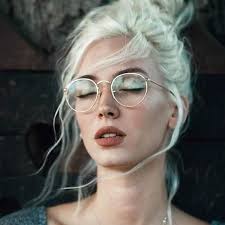 Woman Black And Clear Glasses Curtain Round Glasses Frame Woman Retro Myopia Optical Frames Metal Clear Lens Black Silver Gold E Round Glasses Frames Glasses Frames Sunglasses Women Vintage