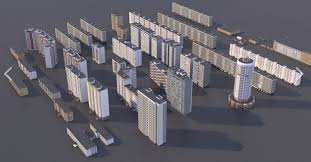 3d Model Collection 4 Mar 2019 3d Model Fantasy Village Model