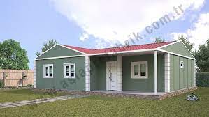 Prefabrik (çelik) ev dış cephe kaplama detayları !! Asia T109 Prefabrik Ev Asia Prefabrik Konteyner