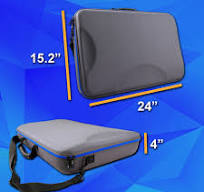 Small Binoculars For Travel CASEMATIX Hard Shell Binocular Case -  Shockproof EVA With Foam (Fits Most Binoculars) Travel Binoculars