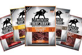 Beef jerky is packed with protein. Matador Beef Jerky Launches New Bold Flavor In A New Package Design Shelby Report