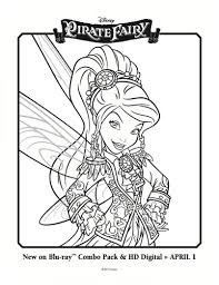 If your child loves interacting. Disney Pirate Fairy Coloring Page Mama Likes This