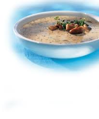 Krautersuppe Mit Frischen Br Waldpilzen Krautersuppe Rezepte Lebensmittel Essen