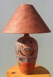 See more ideas about southwestern lamps, western native american indian southwestern sculpture table lamp by thomas kinkade sending a ray of light from the spirit of the southwest: Southwest Table Lamps 1 Southwestern Home Decor Lamp Pottery Lamp