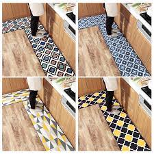 Today, the runner rugs are the best selections of rugs that you can use in the kitchen or any other space. Kitchen Rugs Non Slip Backing Rug Runner Area Mats Check Plaid Geometry Comfortable Resist Fatigue Laundry Room Hallway Carpet Carpet Aliexpress