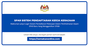 Twitter rasmi jabatan perkhidmatan awam malaysia. Spa9 Sistem Pendaftaran Pekerjaan Dalam Perkhidmatan Awam