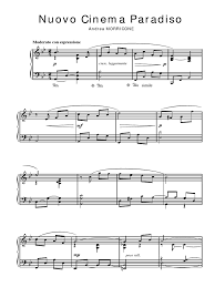 Subyugado por las imágenes en movimiento, el chico cree ciegamente que el cine es magia; Ennio Morricone Nuovo Cinema Paradiso Partitura For Piano Pdf