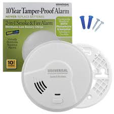 Usi Mi106S Hardwired Universal Smoke Sensing Smoke And Fire Smart Alarm