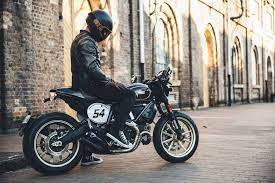 Men leather jacket coat retro motorcycle autumn winter warm bomber jacket male zipper stand collar slim fit sportswear outfit. Retro Motorcycle Jackets For Every Budget 2021 Update Biker Rated