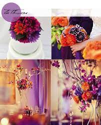 Hot Fall Wedding Colour Combinations 2014 Burgundy Orange And Purple Fall Wedding Colors Purple Fall Wedding Wedding Themes Fall