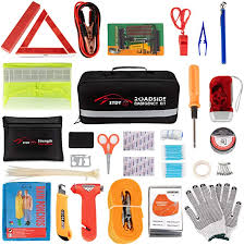 Amazon Com Stdy Car Roadside Emergency Kit Auto Vehicle Truck Safety Emergency Road Side Assistan Roadside Emergency Kit Emergency Roadside Car Emergency Kit