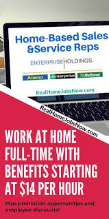 Enterprise Rent A Car Home Based Jobs Enterprise Rent A Car Work From Home Careers Looking For Employees