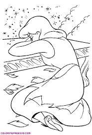 Dog coloring pages for kids. Cinderella Is Sad Coloring Pages