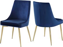 Finance from £17.06 a month. Blue Velvet Kitchen Dining Chairs You Ll Love In 2021 Wayfair