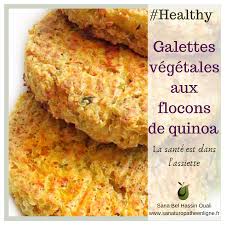 Galettes Vegetales Aux Flocons De Quinoa Flocons De Quinoa Recettes De Cuisine Flocon De Riz
