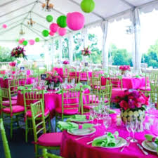 Pink And Green Outdoor Wedding Decor Ideas Pink Green Wedding Outdoor Wedding Decorations Lime Wedding