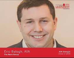 Congratulations to Eric Balogh for being a part of the first @AIAGeorgia  Christopher Kelley #Leadership Development Program!