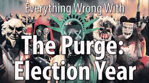 Two years after choosing not to kill the man who killed his son, former police sergeant leo barnes has become head of security for senator charlene roan, the front runner in the next presidential election due to her vow to eliminate the purge. Everything Wrong With The Purge Election Year Youtube