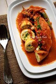 Resep Kalio Cumi Cumi Isi Tahu Dan Telur Resep Masakan Resep Makanan Resep Masakan Indonesia
