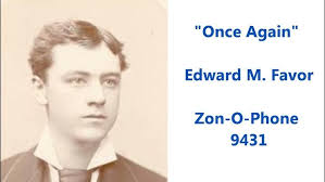 Edward M. Favor sings "Once Again"