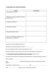 Kennzeichen Chemischer Reaktionen 4teachers De