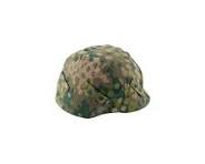 WWII German SS DOT 44 camo helmet cover Stahlhelm cover M35 M40 M42