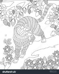 Click the panther coloring pages to view printable version or color it online (compatible with ipad and android tablets). Zentangle Panther Animal Coloring Page Shutterstock 298186583 Coloring Pages Detailed Coloring Pages Coloring Books