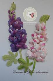 Created With Susan S Garden Notes Blue Bonnet Lupine Dies From Elizabeth Craft Designs Http Selmas Card Making Flowers Elizabeth Craft Designs Paper Flowers