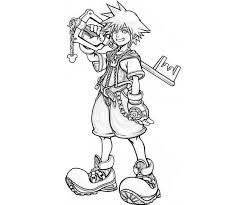 Kingdom Hearts Coloring Pages